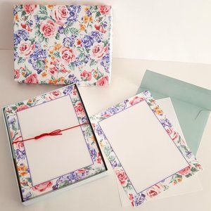 Boxed Stationery *INCOMPLETE* Creative Papers C.R.Gibson,Coventry Rose